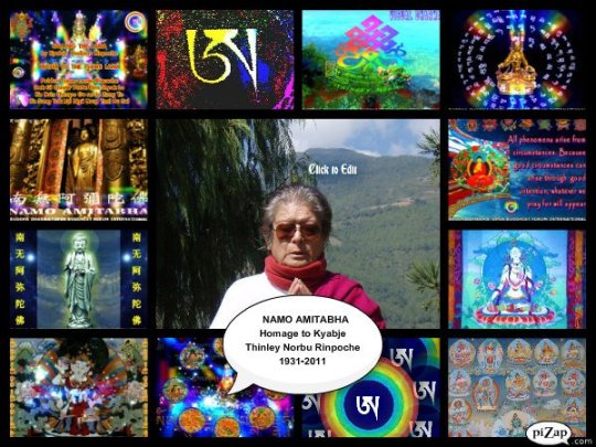 Homage to Kyabje Thinley Norbu Rinpoche