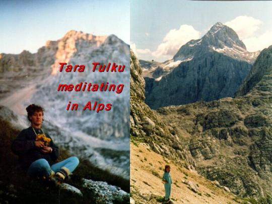 meditation in Alps 2