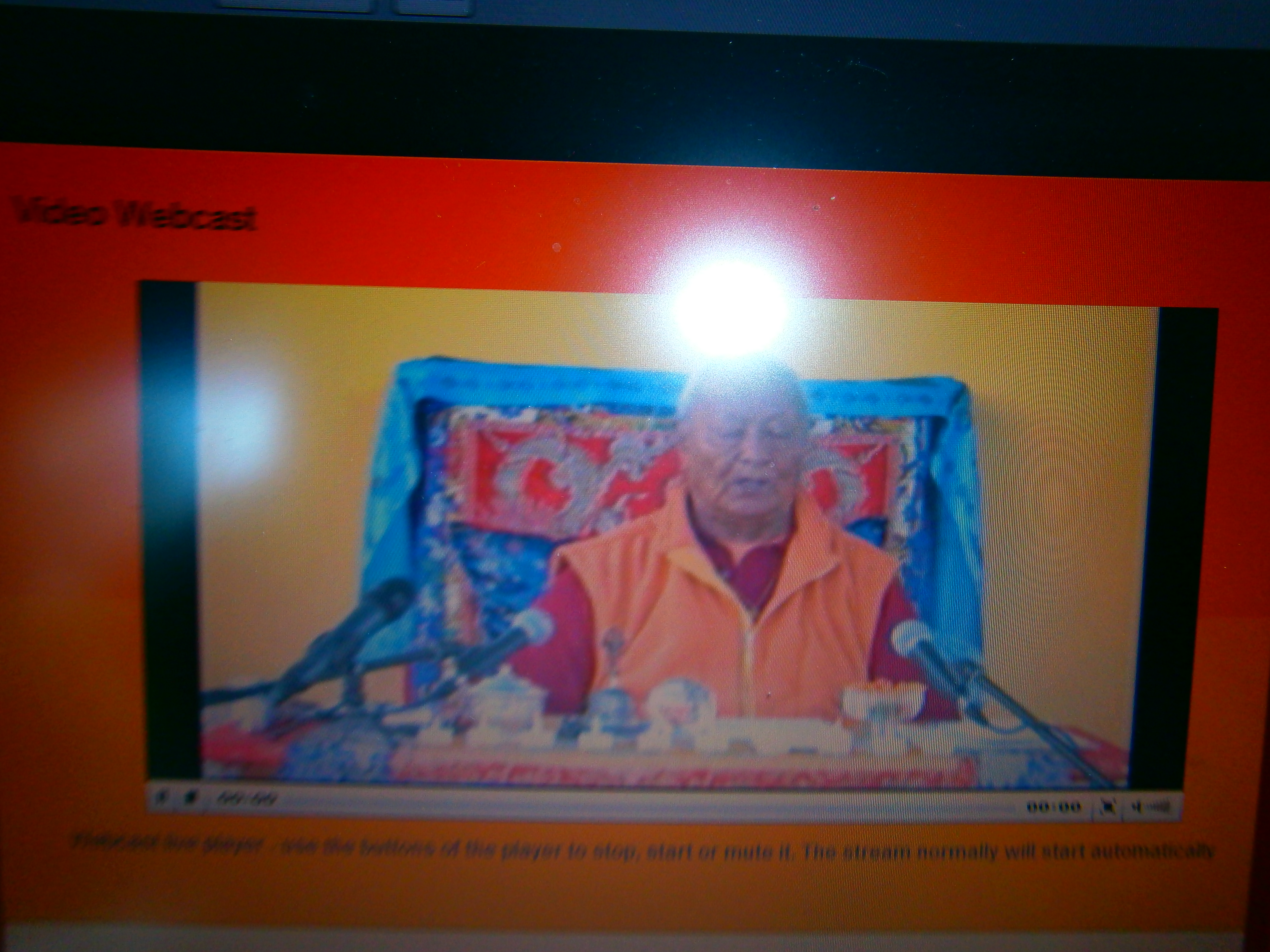 Chogyal Namkhai Norbu Rinpoche on open webcast 
