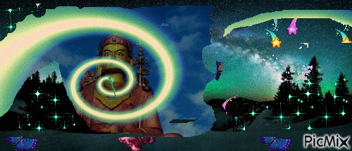 Guru Padmasambhava gif animation by Tara Rinpoche
