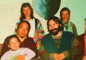 Lho Ontul Rinpoche at the castle of Limberg , Austria