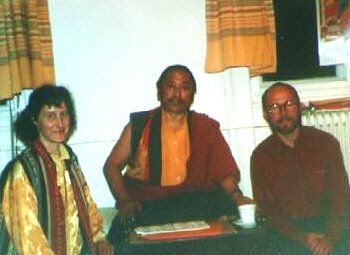 Lho Kunzag Rinpoche with Tara and Norbu