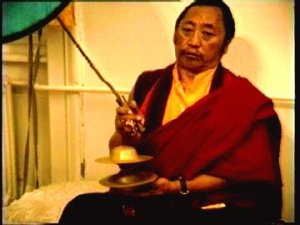Lho Kunzang Rinpoche at Mahakala Puja