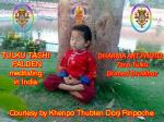 TULKU TASHI PALDEN meditating in&nbsp;India